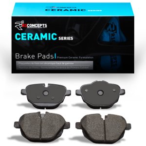 BMW 530E Brake Pads - Rear - R1 Concepts - R1 Ceramic - `11-`25
